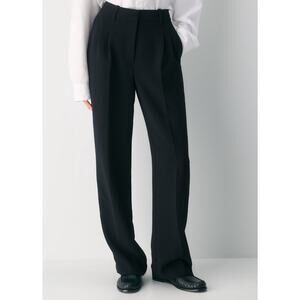 Aritzia Wilfred The Effortless High-Waisted Wide Leg Trouser Pant Women's Size 6